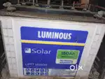 4 luminous 150ah solar batteries for sale