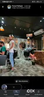 Gents salon staff