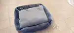 Bed of Pet (Dog), grey colour unused