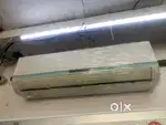 1.5 ton split AC with warranty and good condition
