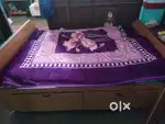 Wooden cot