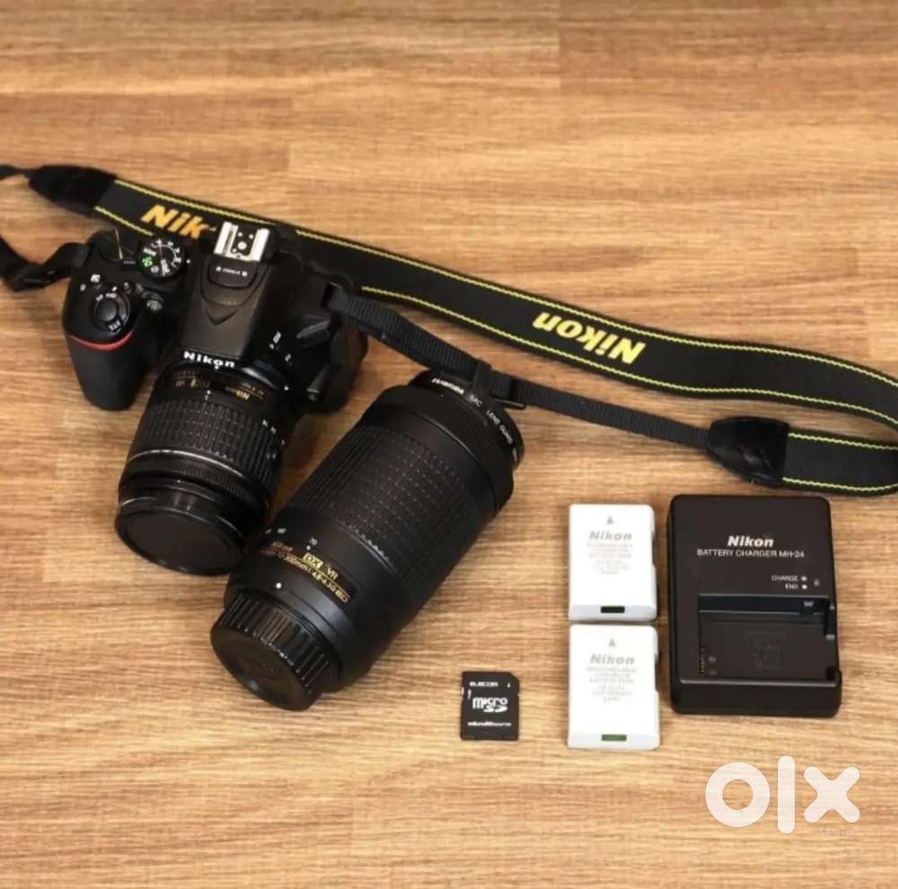Nikon camera d5600 2 lens