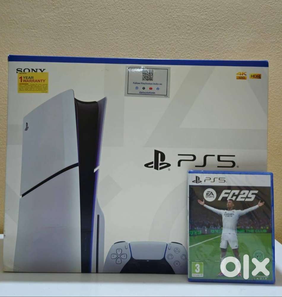 PS5 Disc Version 1TB, excellent condition