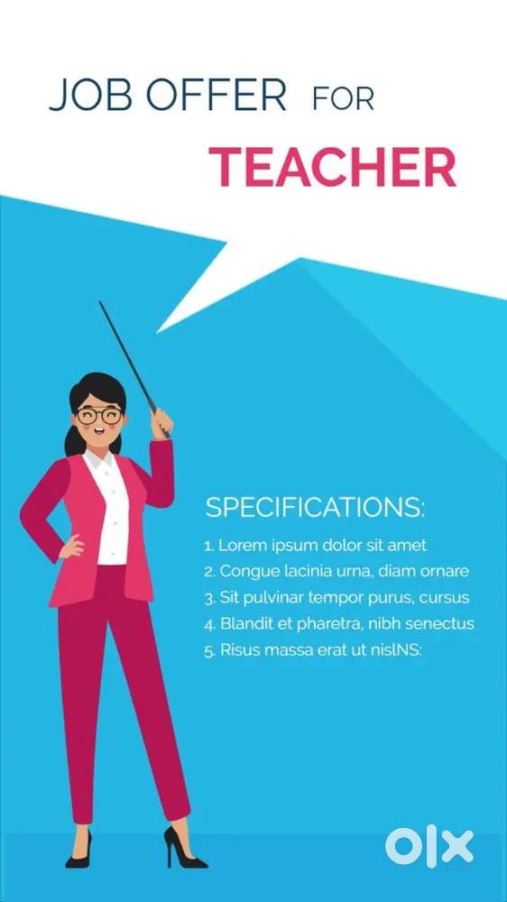 Teaching job (Female)