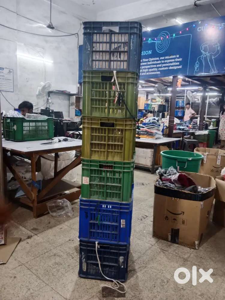 Plastic crates
