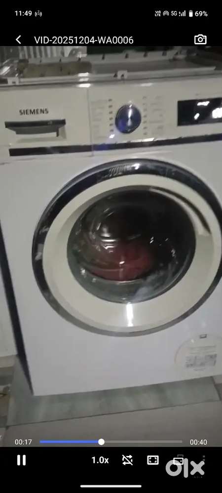 Sevens washing machine