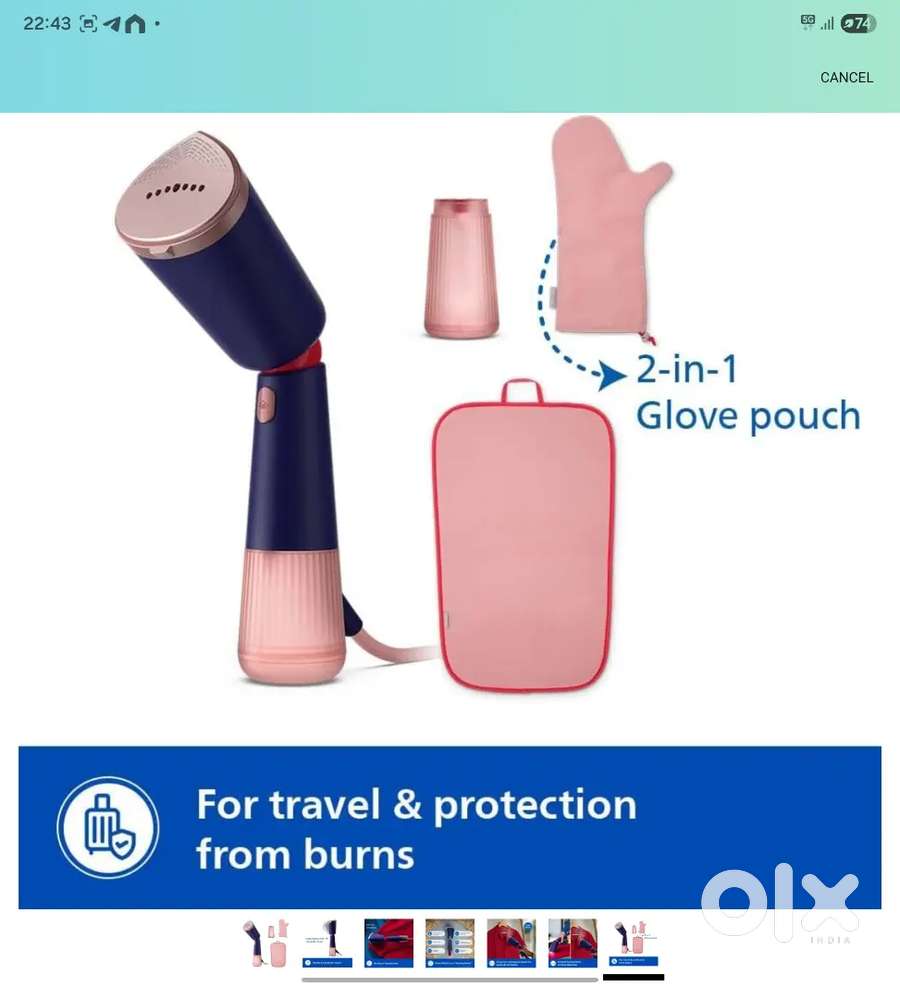 Philips STH 5030/20 Handheld Garment Steamer,