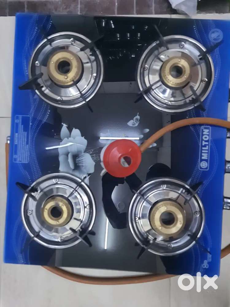 gas stove, flight big suitcase