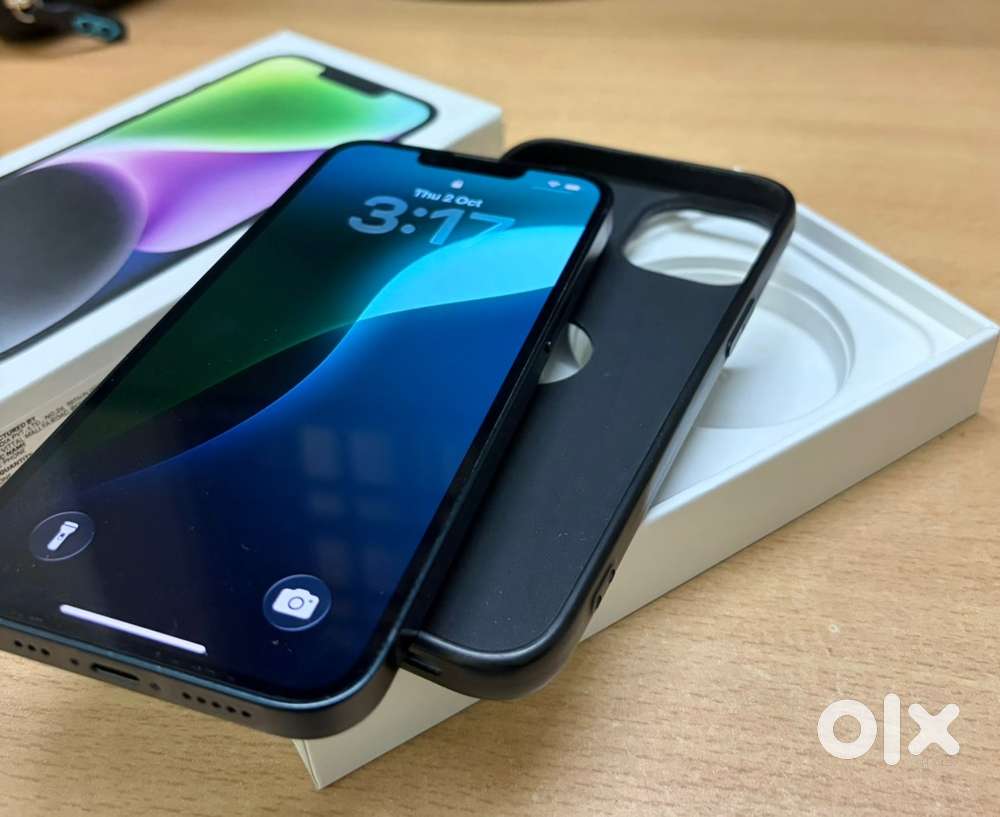 iPhone 14, 128GB, Black, mint condition with box and bill - for sale!