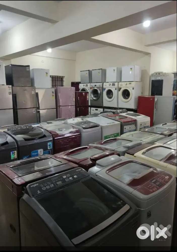Low budget less used fridges & washing machine shop