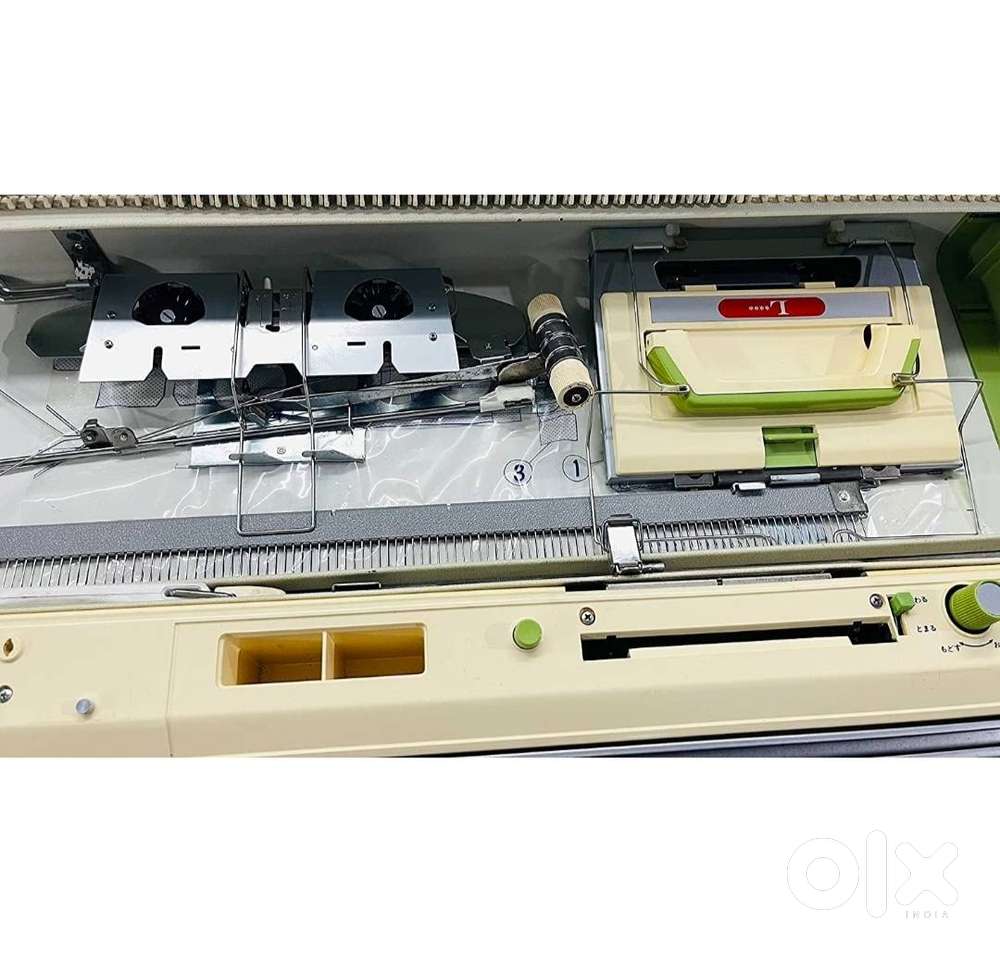 White Tiger Knit KH-821 knitting Machine with Accessories