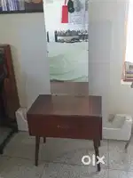 Dressing table with mirror