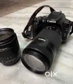 Canon 200D Mark ii 2 Lens All Accessories Available