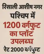 केवल 2000ru वर्ग फीट  में प्लॉट उपलब्ध है,
