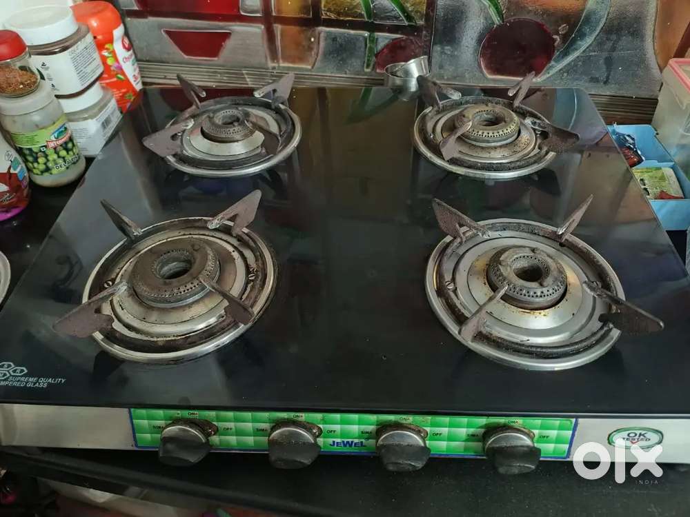 Four burner PNG gas stove