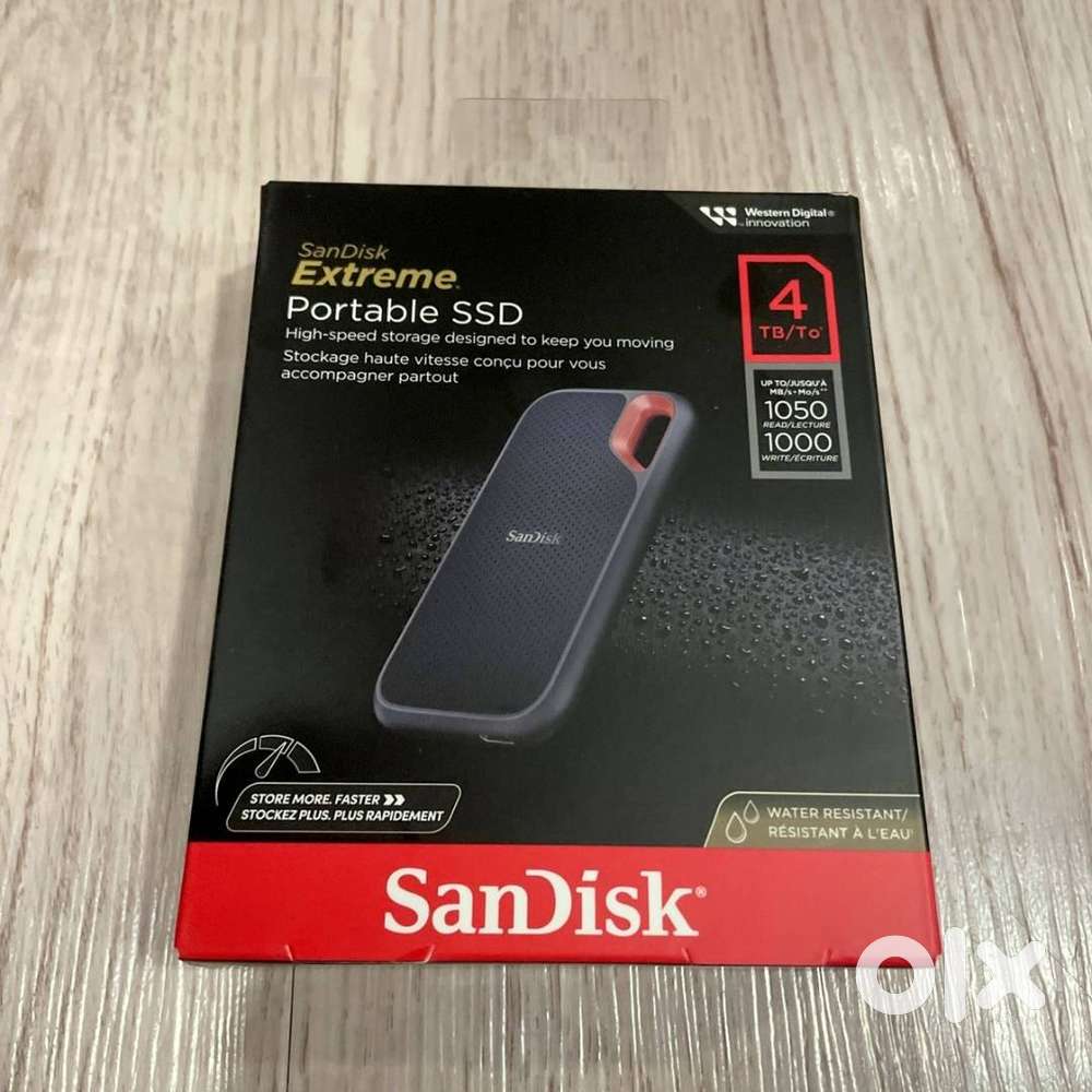4TB  SanDisk Extreme External SSD