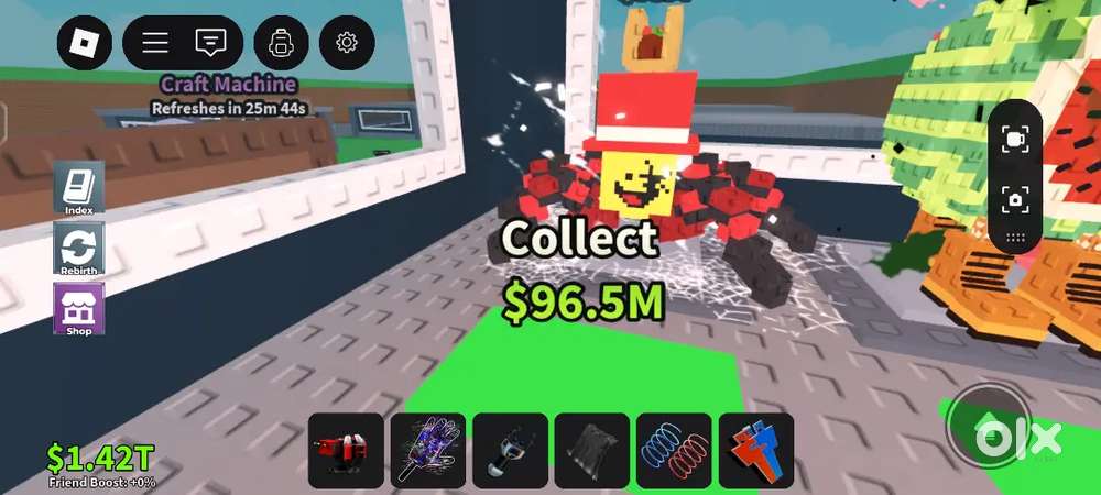 Sammyni spyderini with taco trait generating 990k per second
