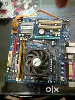 Mother board and Gigabyte one gb ram AMD