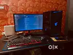 Assembled gaming machine / workstation