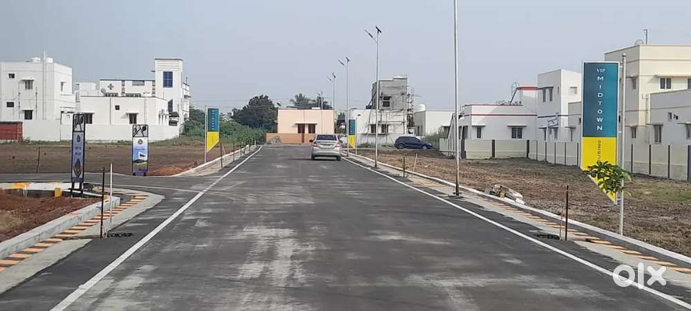 90% Bank loan dtcp approved plot for sale at Aniyapuram