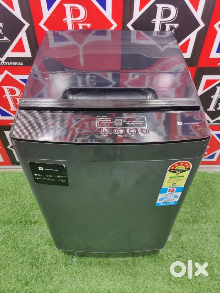 786¢~ Top door Washing machine Realme life with all accessories shippi