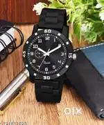 Analog black dial trending watch