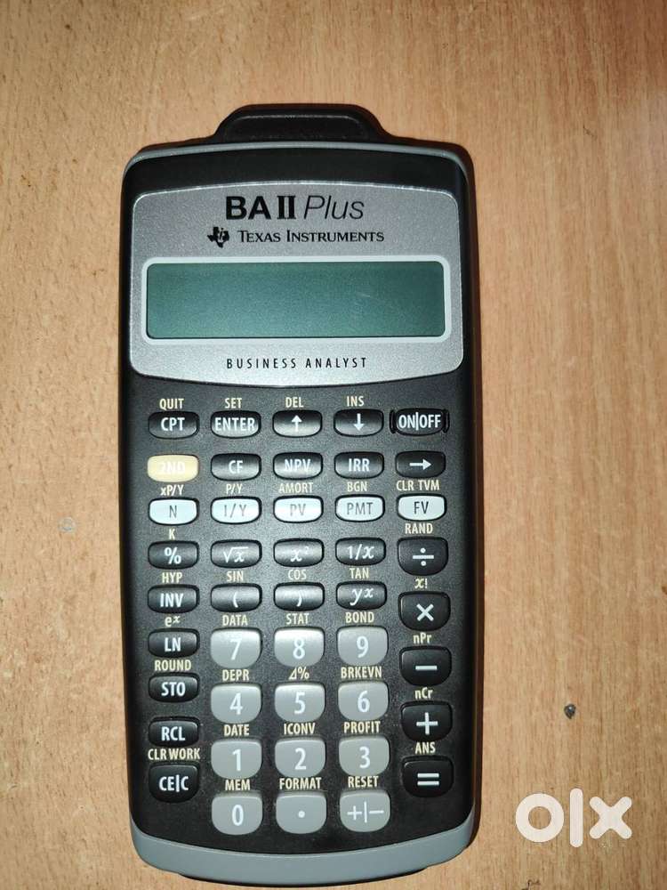 Texas Instruments BA II Plus Financial Calculator