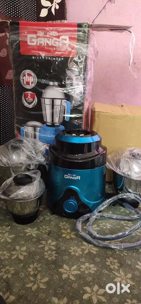 Ganga mixer grinder... just seal cut product 1 week call