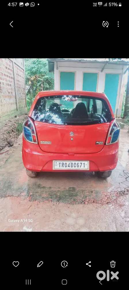 Maruti Suzuki Alto 800 2015 Petrol Good Condition