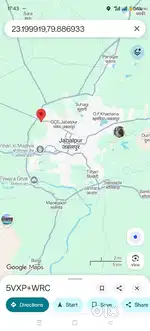 East facing 1600sqft plot in karmeta