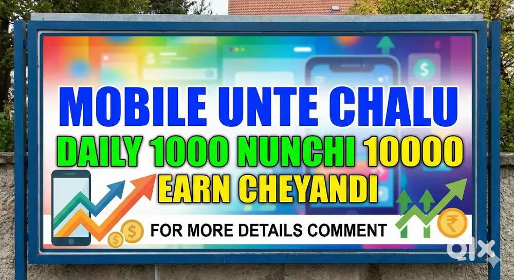 Part time job   Work from home. Earn money if you have mobile