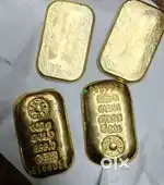 Gold biscuit available at best per gram