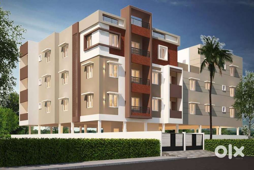 WELL MAINTAINED 2BHK FLAT NANMANGALAM BCKSIDE OF JJ PARK