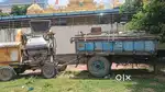Swaraj Tractor & carrier & miller (concrete mixer )