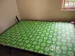 Iron double bed