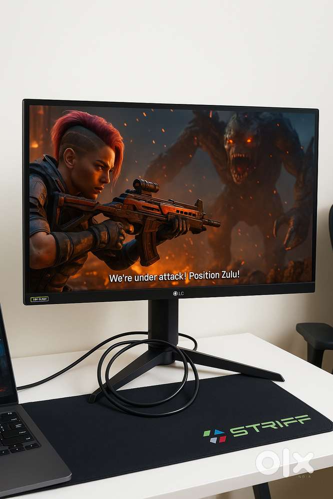 LG 24 Inches Ultragear FHD IPS Gaming Monitor, 1ms (GtG), 180Hz,
