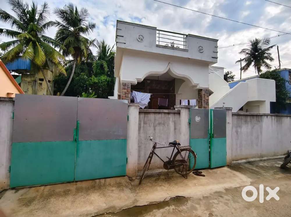 New house on near panruti main road and bus stand