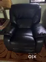 Black recliner