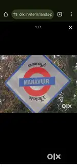 Land sale near by manavur railway station