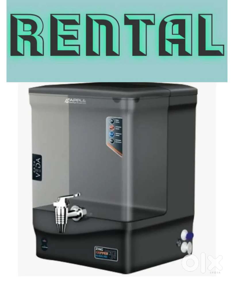 Water purifier available on rent