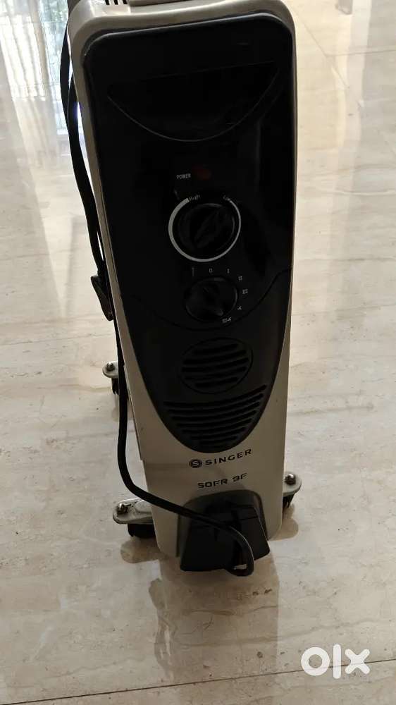 Singer oil heater 9 fin