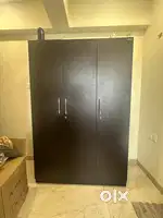 Three door wardrobe cupboard