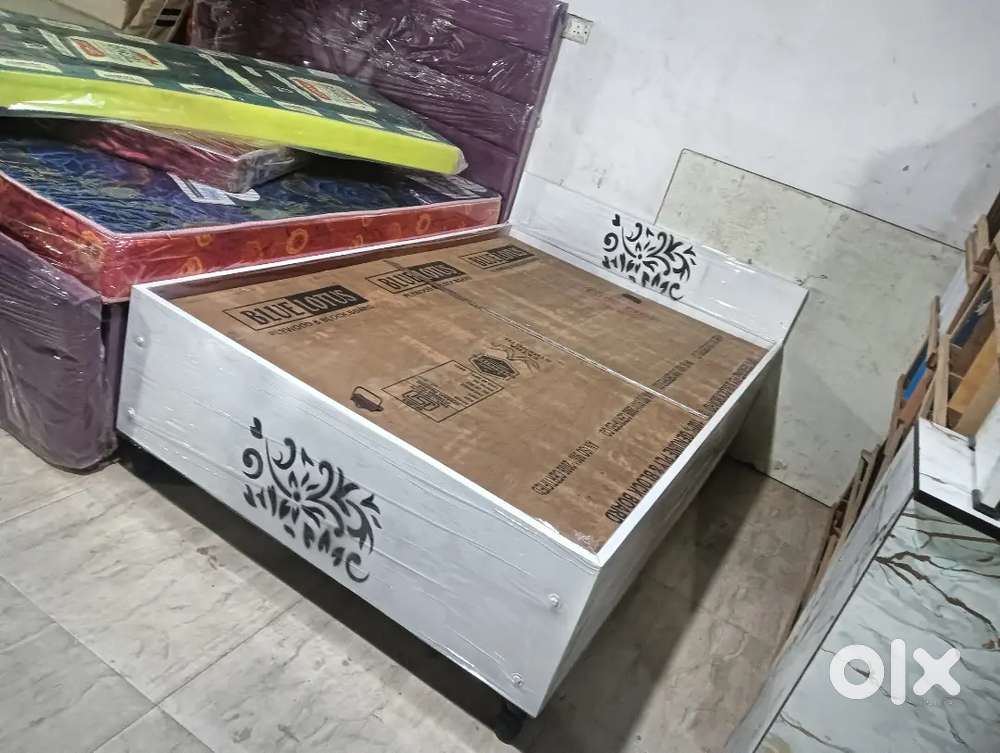 Brand New Fresh Single Bed 6*4 fit 18 Mm ply Wood Heavy Quality