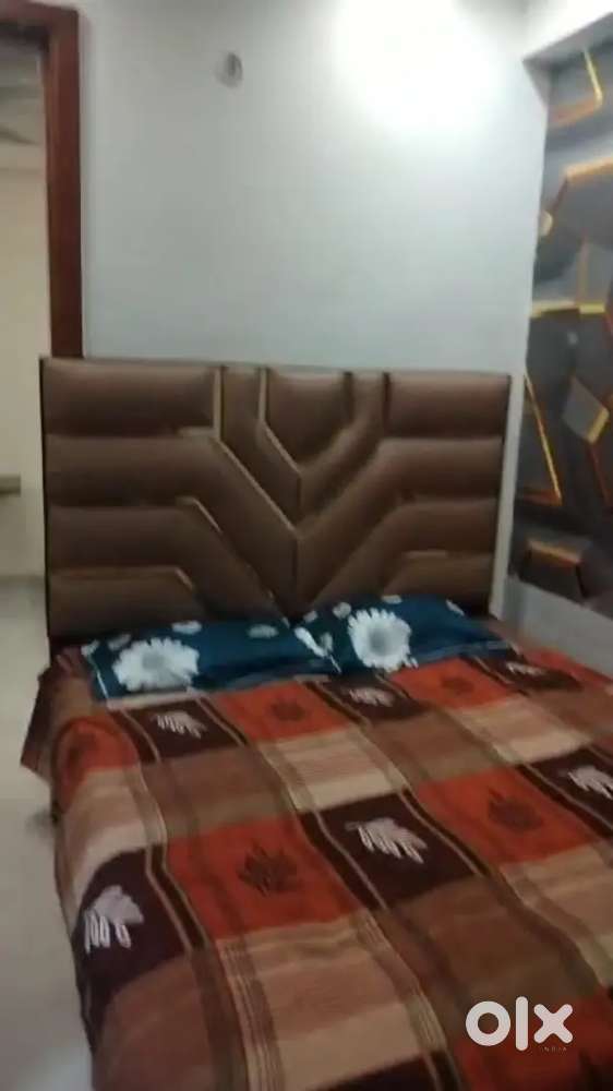 Here is1bhk fully furnished flat for rent near uttam nagar West metro