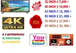 32  INCH SMART LED TV @ 7,499 /-