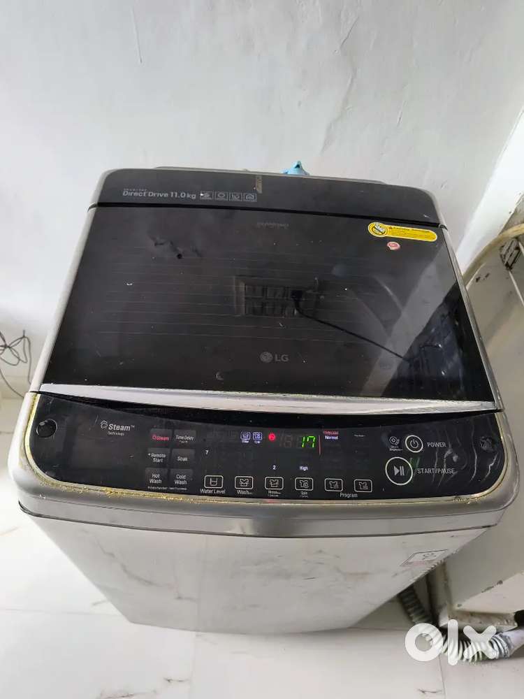 11kg LG fuly automatic washing machine not working properly