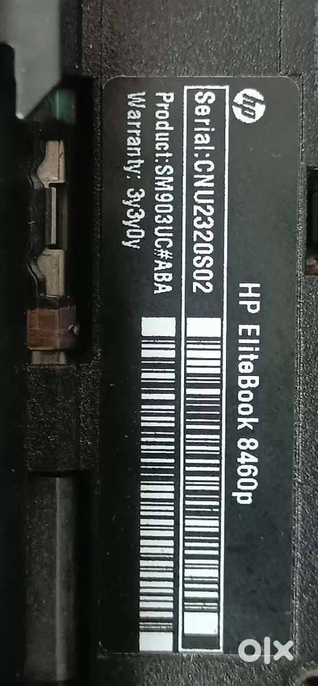Hp Elite book 8460p I5 2 gen