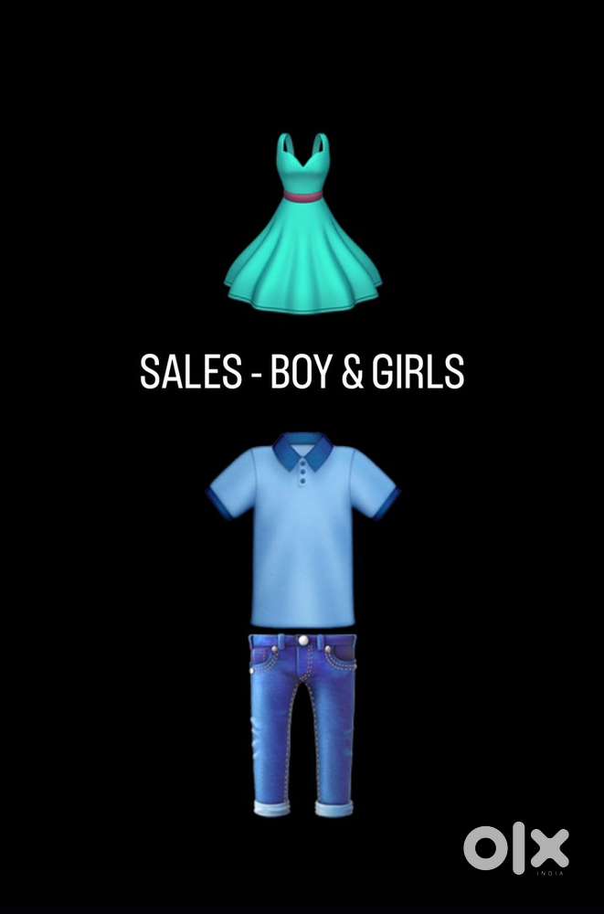 Sales - Boy & Girl  Clothing Store .