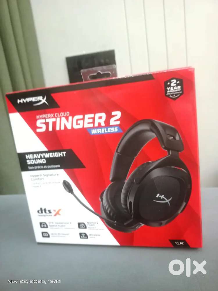 HyperX Cloud Stinger 2 Wireless – Brand New, Unused – Full Warranty