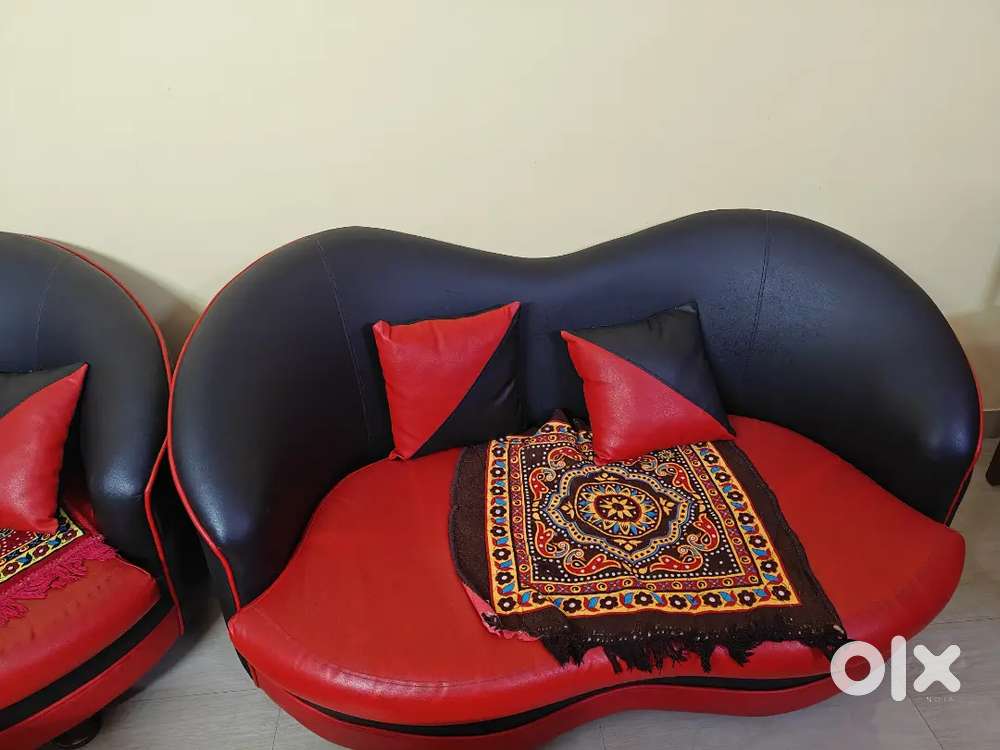 Sofa Set Leather in brand new condition